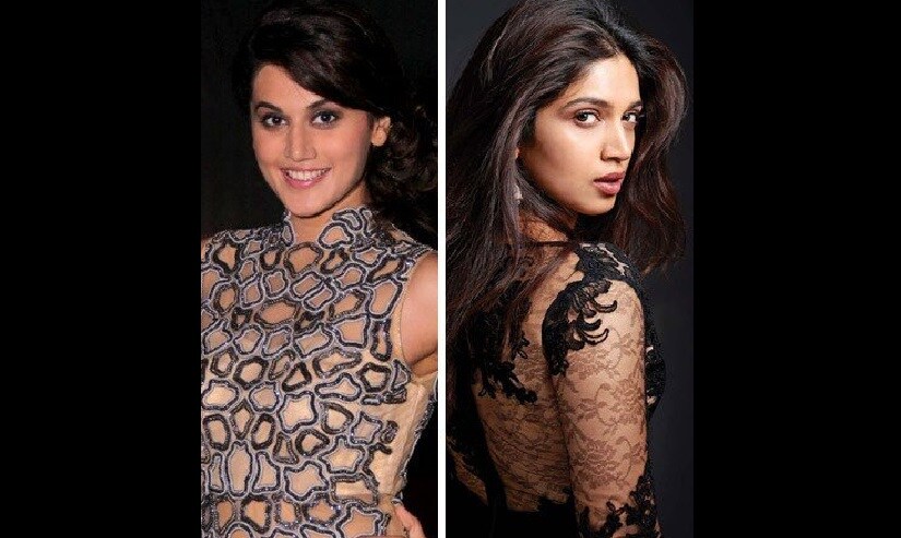 Taapsee Pannu and Bhumi Pednekar